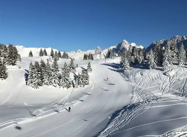 Les Houches ski runs