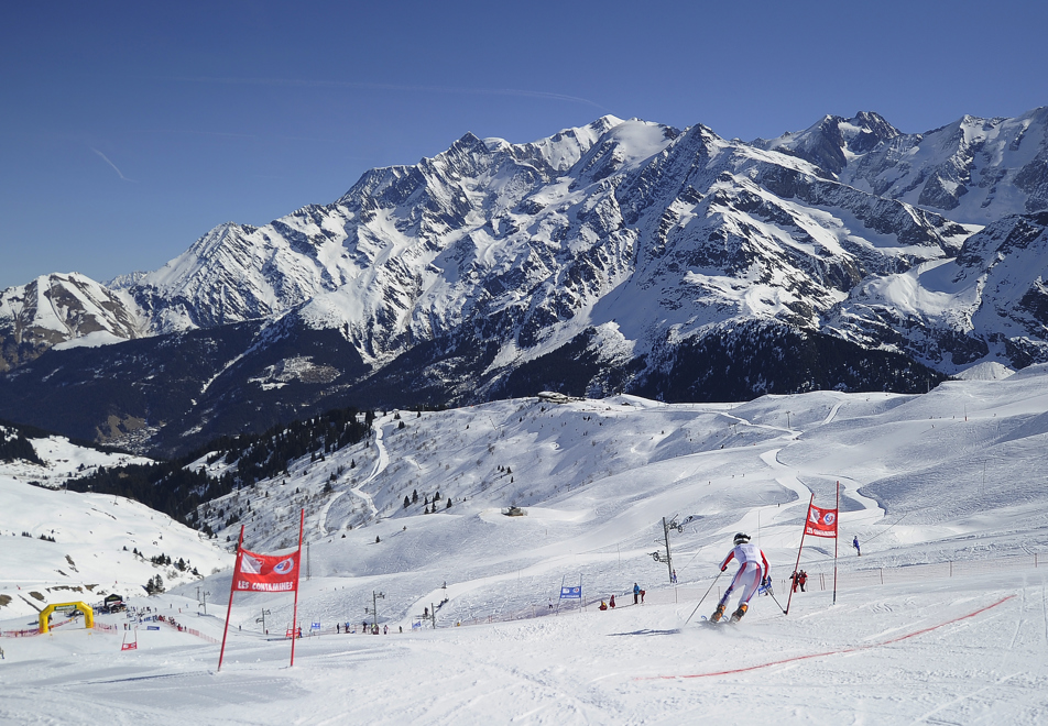 Les Contamines Ski Slopes © (Zoom)