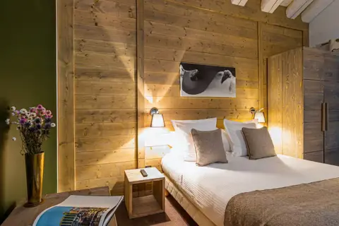 Carlina Chalets, Belle Plagne (part-catered chalets) - Typical chalet style
