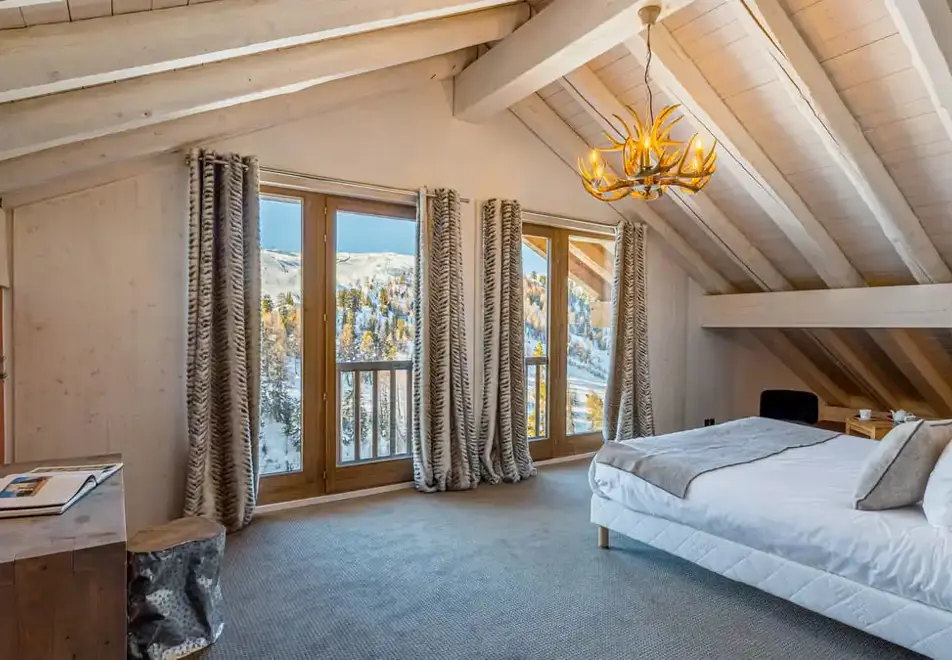 Carlina Chalets, Belle Plagne (part-catered chalets) - Typical chalet style