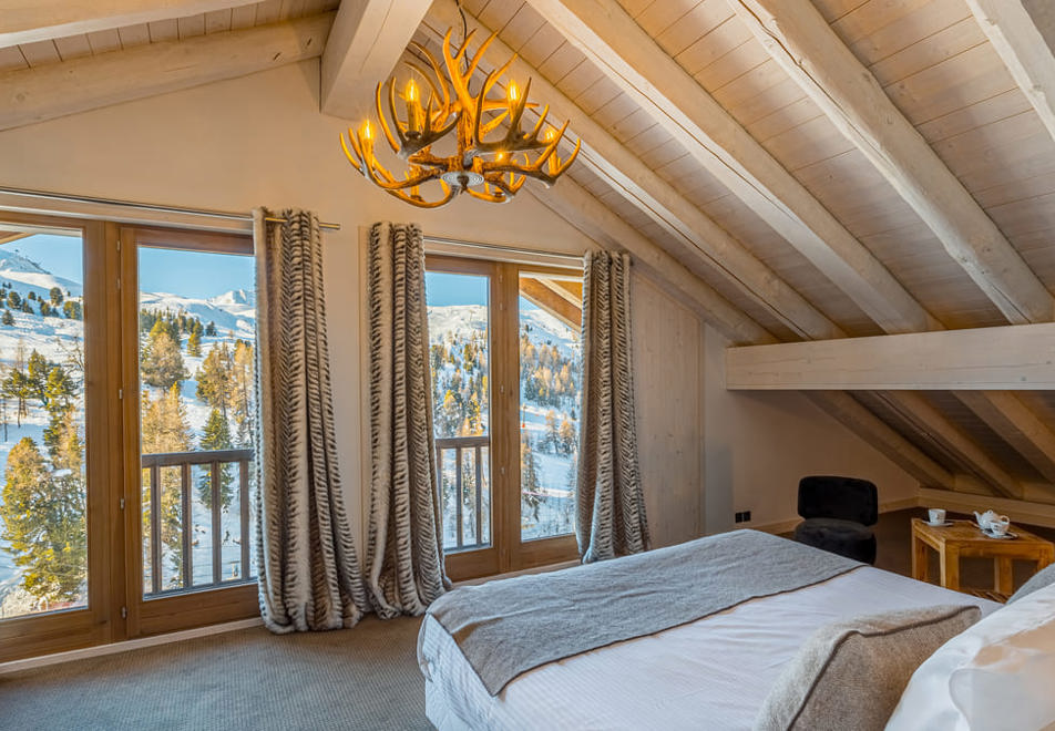 Carlina Chalets, Belle Plagne (part-catered chalets) - Typical chalet style