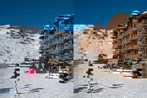 Le Levanna, Tignes le Lac (hotel) - Right on the slopes
