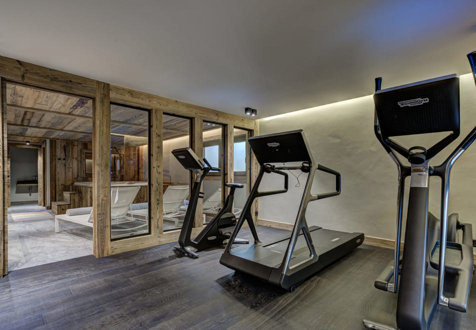 Chalet Aster (Armancette), St Nicolas de Veroce (self catered chalet) - Fitness room (©AdamJohnstone)