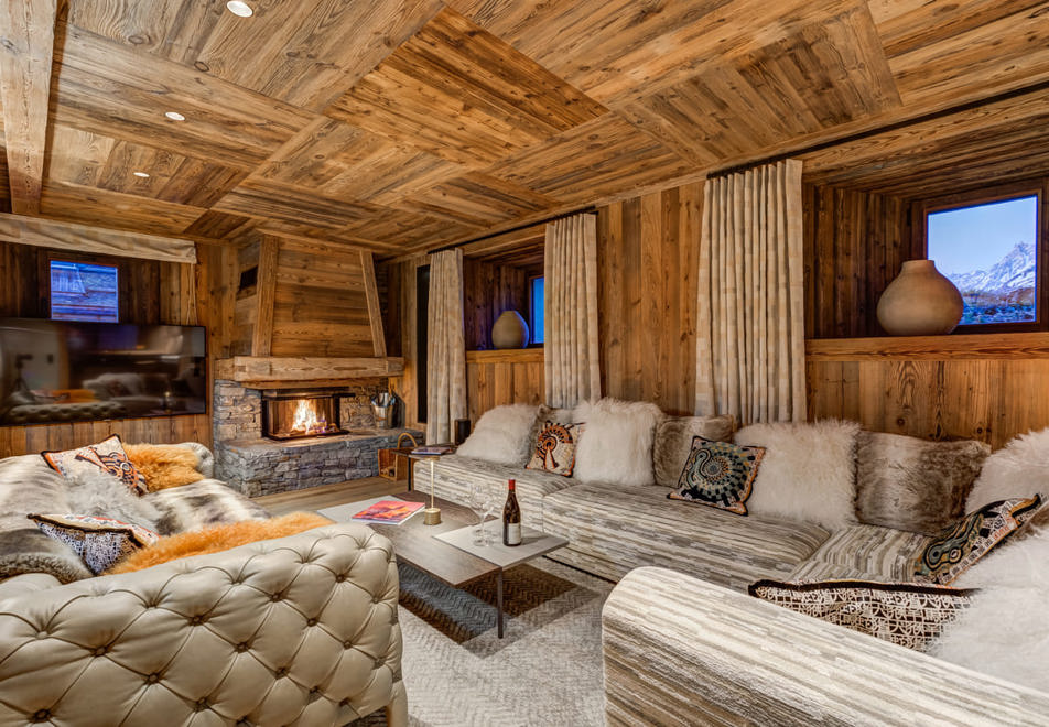 Chalet Silene (Armancette), St Nicolas de Veroce (self catered chalet) - Open plan living (©AdamJohnstone)