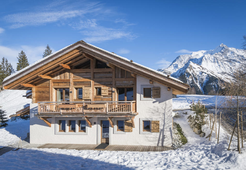 Chalet Silene (Armancette), St Nicolas de Veroce (self catered chalet) - Chalet in winter (©DavidMachet)