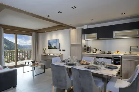 Chalets de Joy, Grand Bornand (self catered apartments) - Typical apartment style