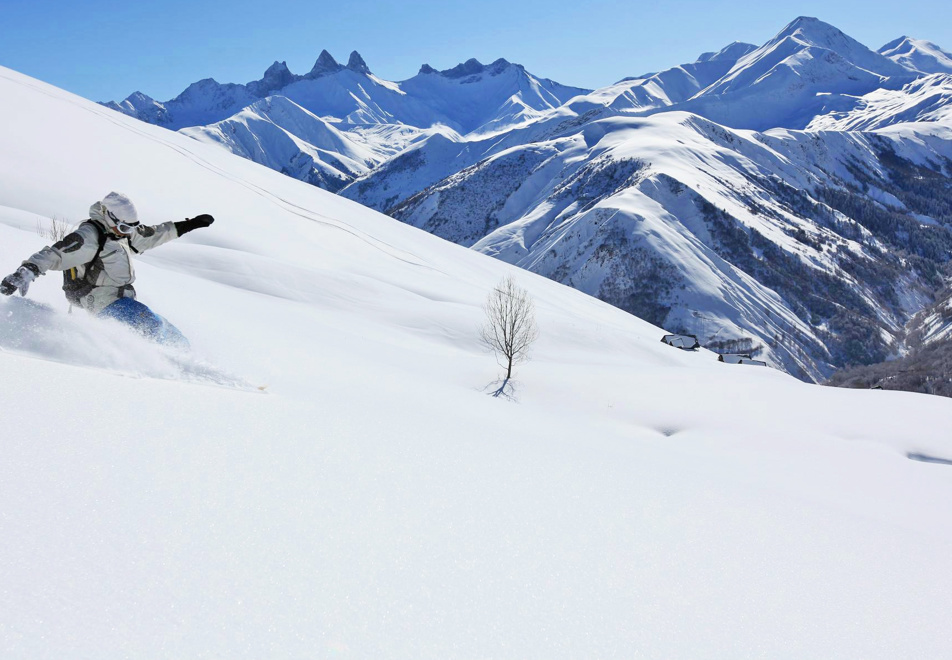 La Toussuire Ski  - Freeride