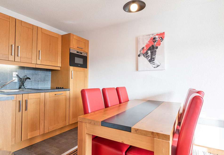 Les Chalets de Emeraude, Les Saisies (self catered apartments) - Typical apartment style