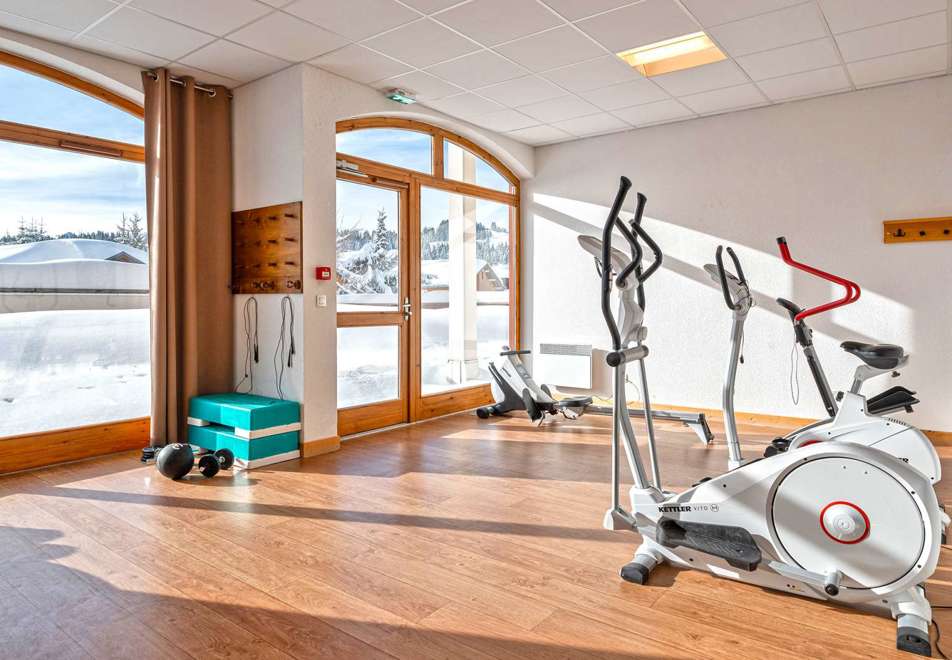 Les Chalets de Emeraude, Les Saisies (self catered apartments) - Fitness room