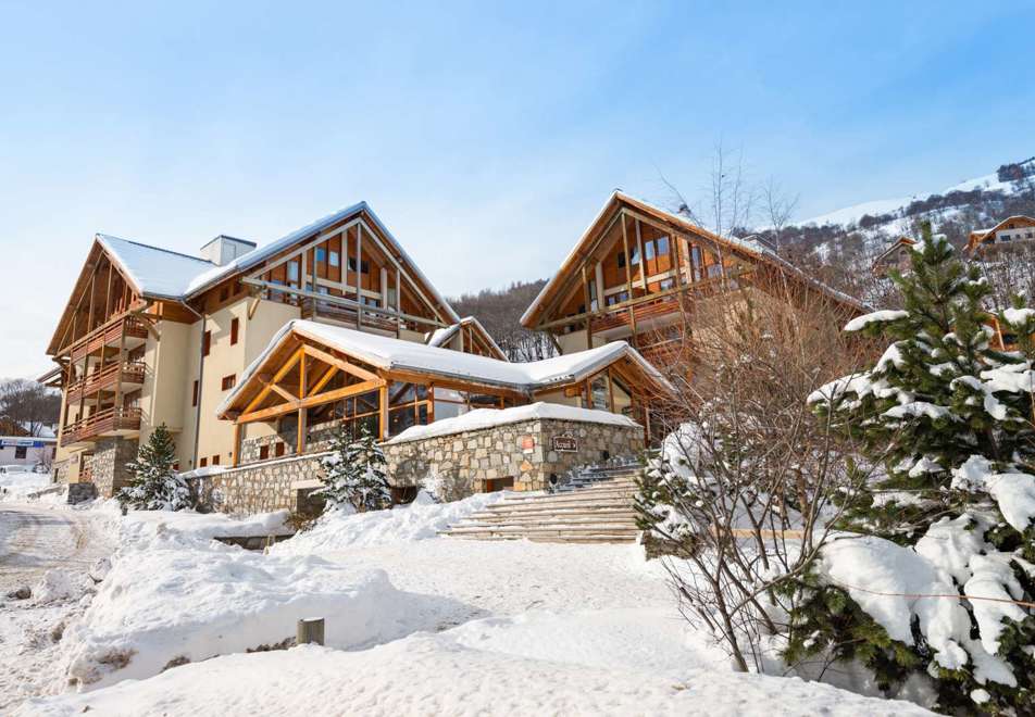 Les Chalets du Galibier, Valloire (self catered apartments) - Typical apartment style
