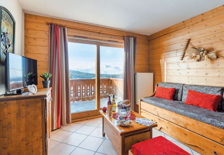 Le Village des Lapons, Les Saisies (self catered apartment) - Typical apartment style