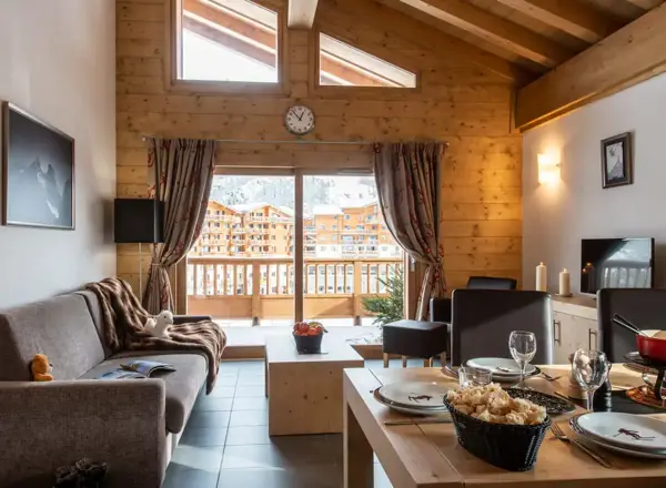 Lodge des Neiges, Tignes 1800 (self catered apartments) - Typical apartment style