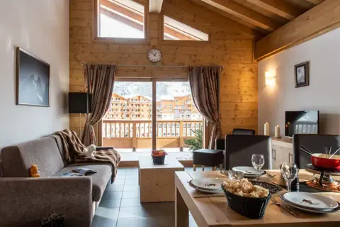 Lodge des Neiges, Tignes 1800 (self catered apartments) - Typical apartment style