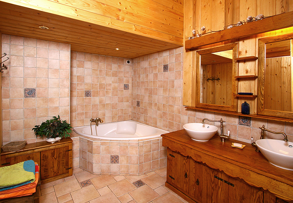 Monie, Les 2 Alpes (self catered chalet) - Bathroom