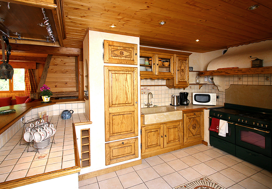 Monie, Les 2 Alpes (self catered chalet) - Kitchen