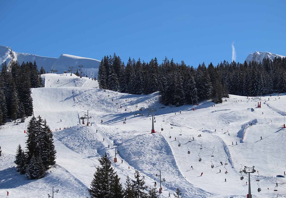 Manigod ski resort - Alpine skiing