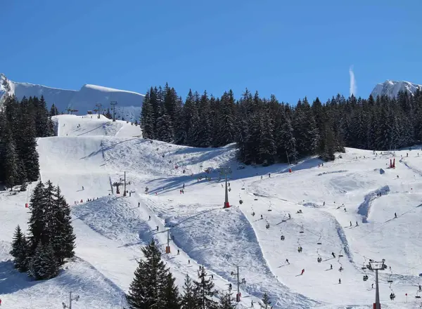 Manigod ski resort - Alpine skiing