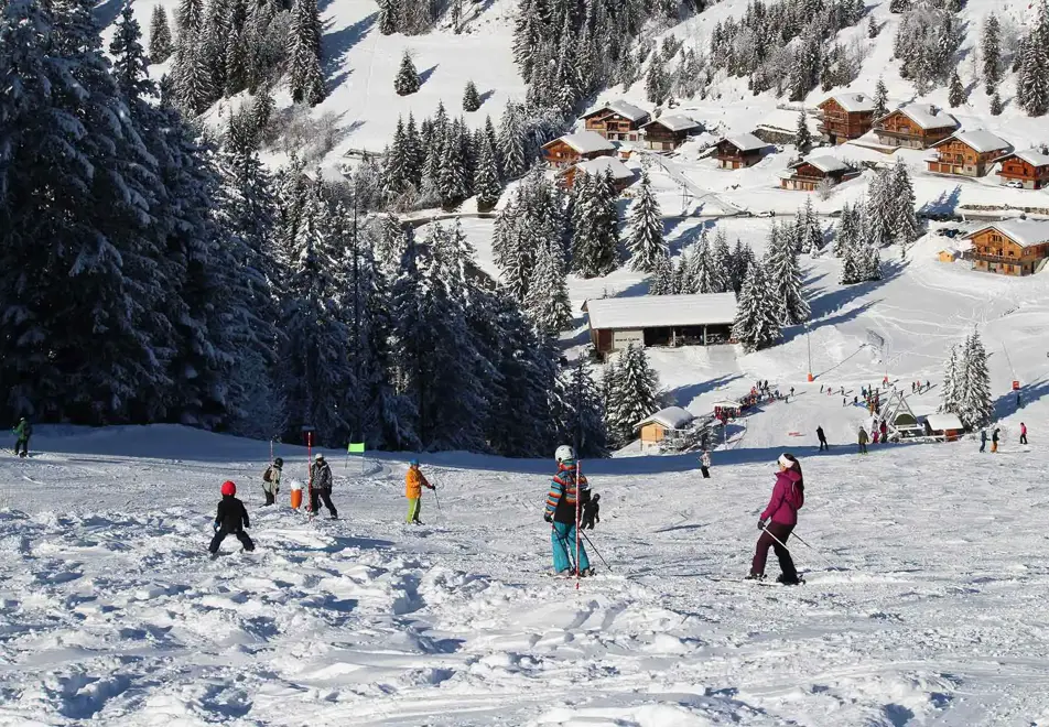 Manigod ski resort - Alpine skiing