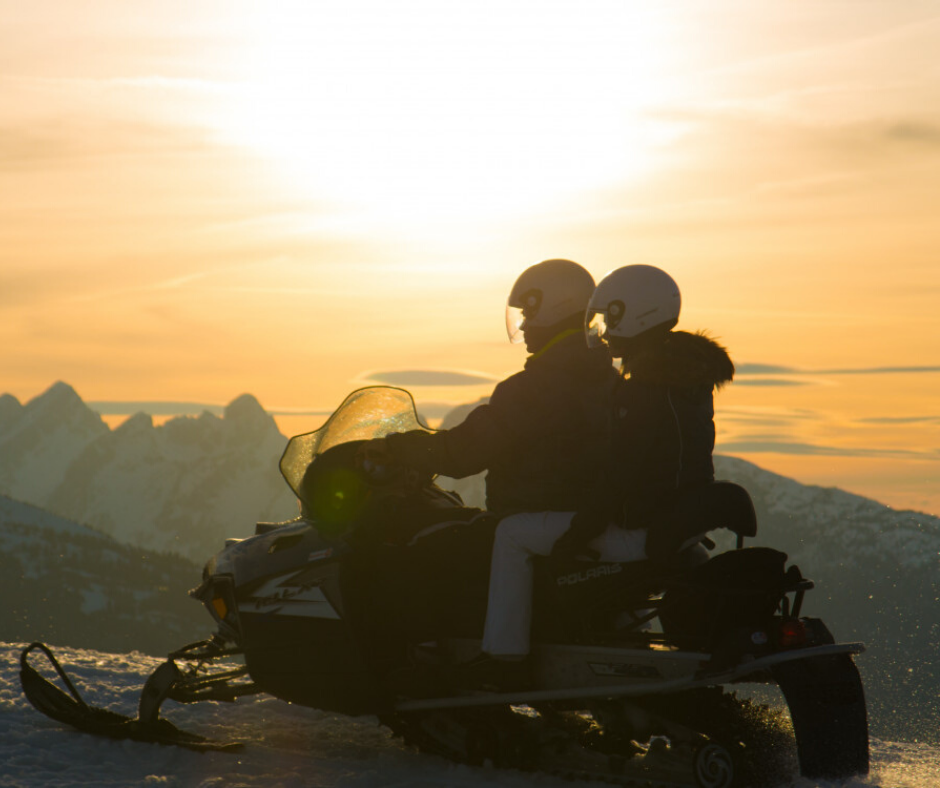 Motoneige Flaine 3
