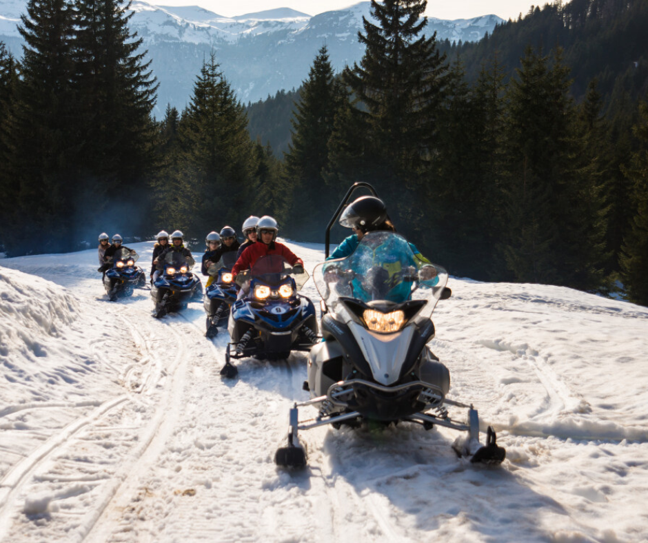 Motoneige Flaine 1