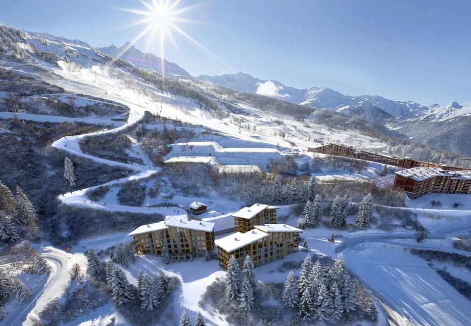 Les Cristaux, Arc 1800 (self catered apartments) - Level depending, ski-in/ski-out