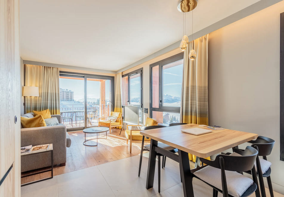 Les Cristaux, Arc 1800 (self catered apartments) - Apartment A20 (©Raj Bundhoo)