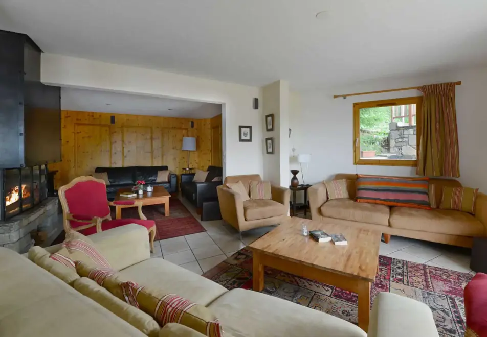 Les Chalets des Deux Domaines, Peisey Vallandry (self catered chalets) - Lounge area