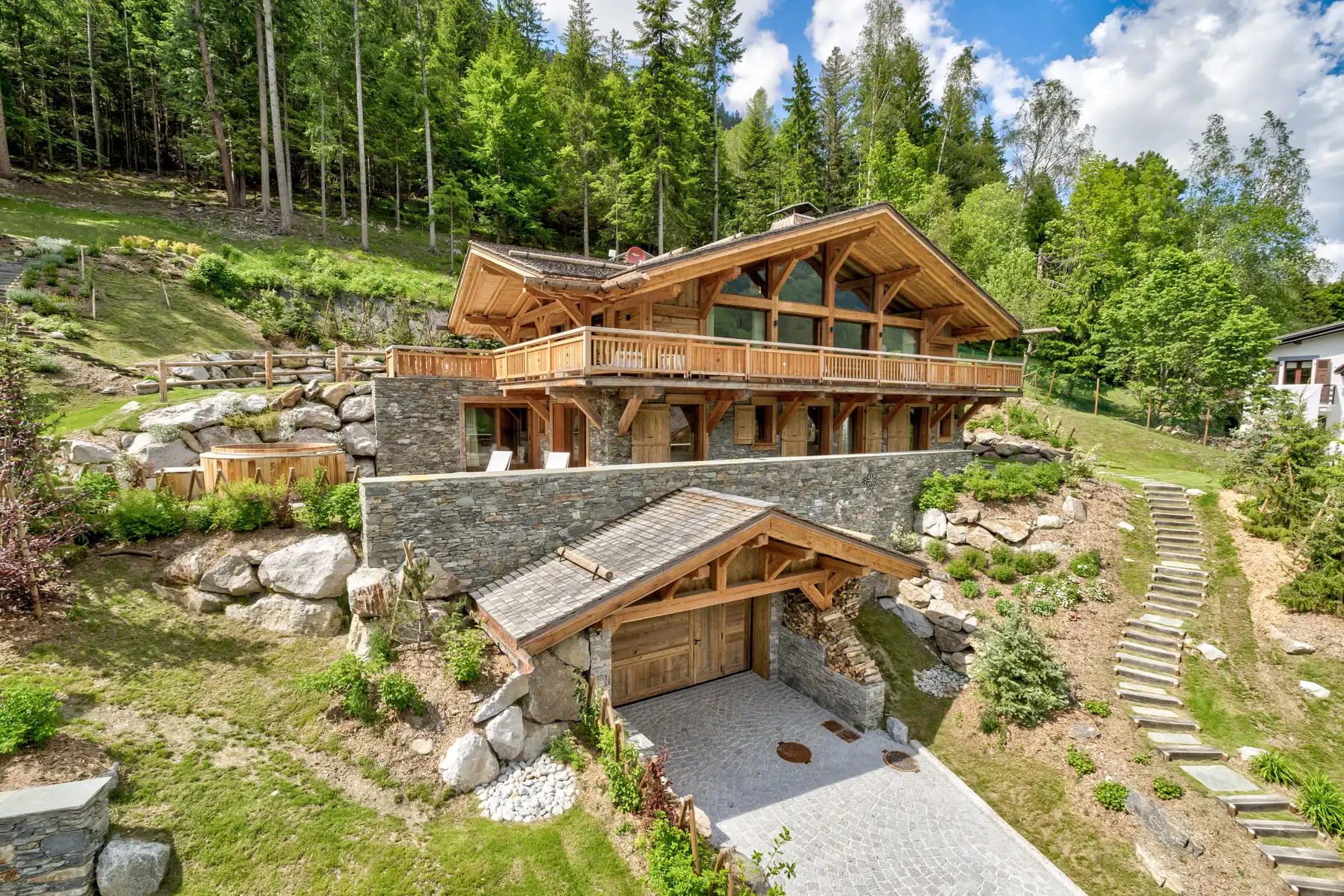 Chalet Azurite, Chamonix (self catered chalet) - Stunning summer location (©Adam Johnston)