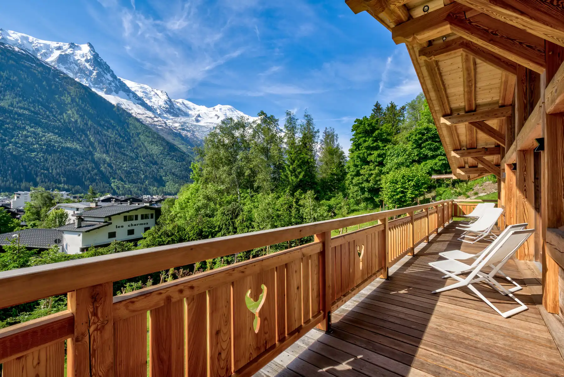 Chalet Saphir, Chamonix (self catered chalet) - Stunning location (©Adam Johnston)