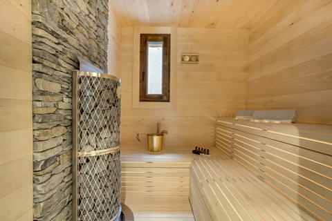 Chalet Saphir, Chamonix (self catered chalet) - Sauna (©Adam Johnston)