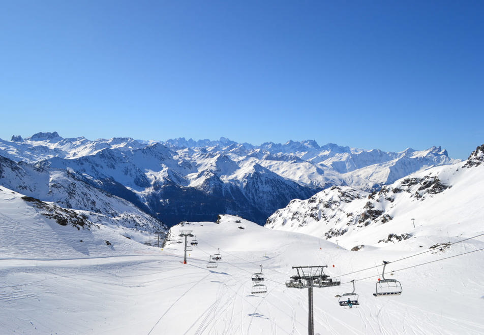 Skiing in Orelle/Val Thorens