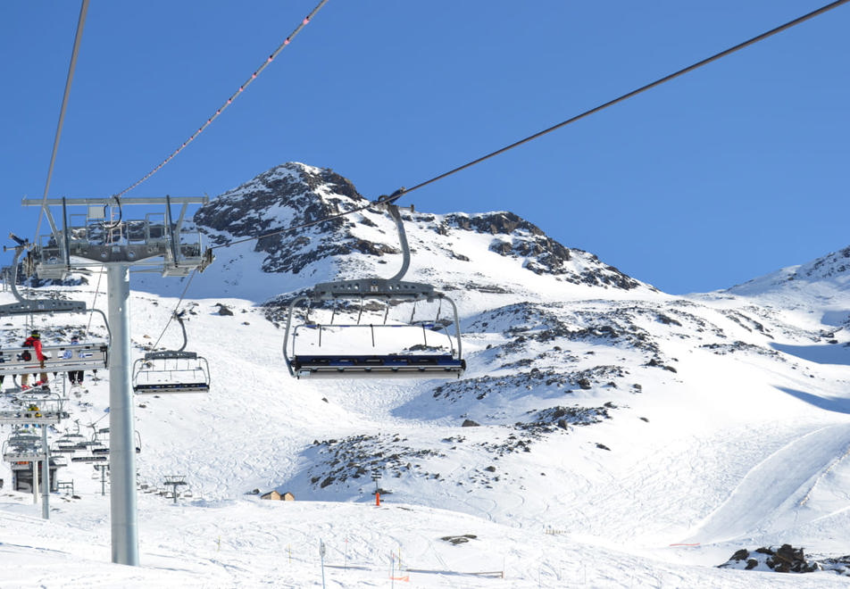 Skiing in Orelle/Val Thorens