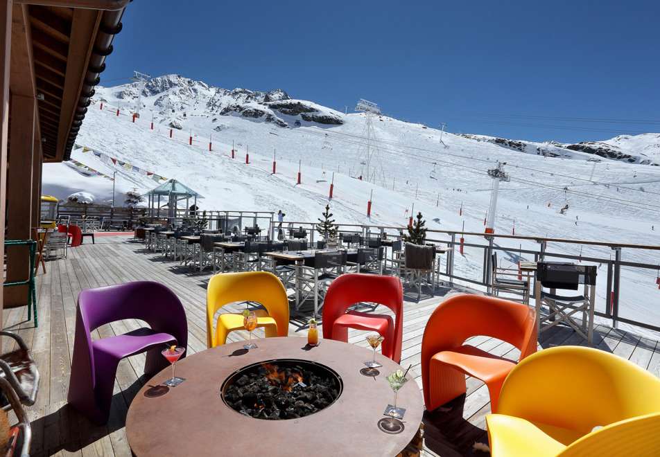 Pashmina, Val Thorens (hotel) - Terrace