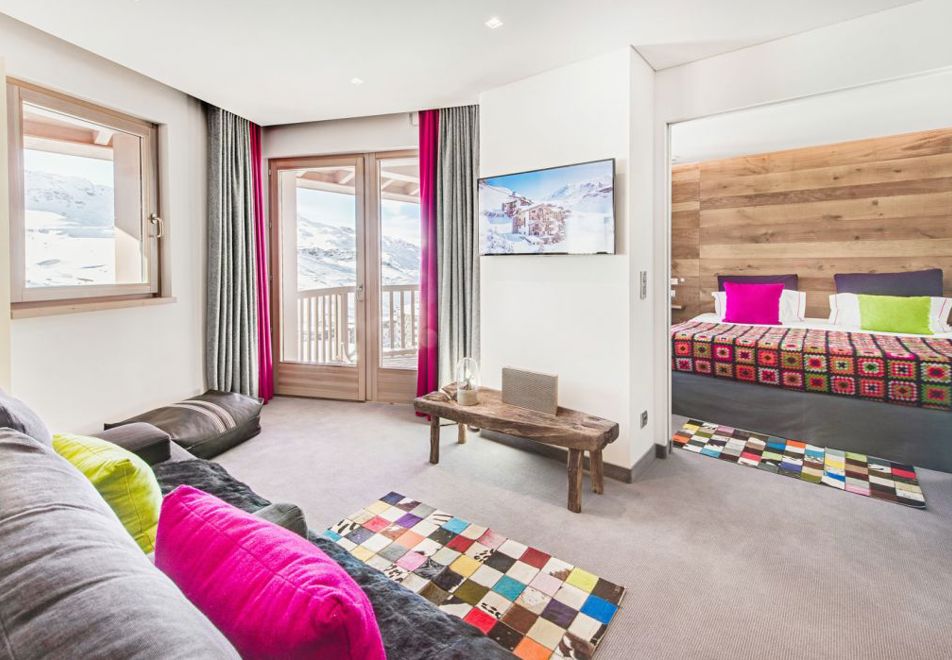 Pashmina, Val Thorens (hotel) - Typical Triple XL room style