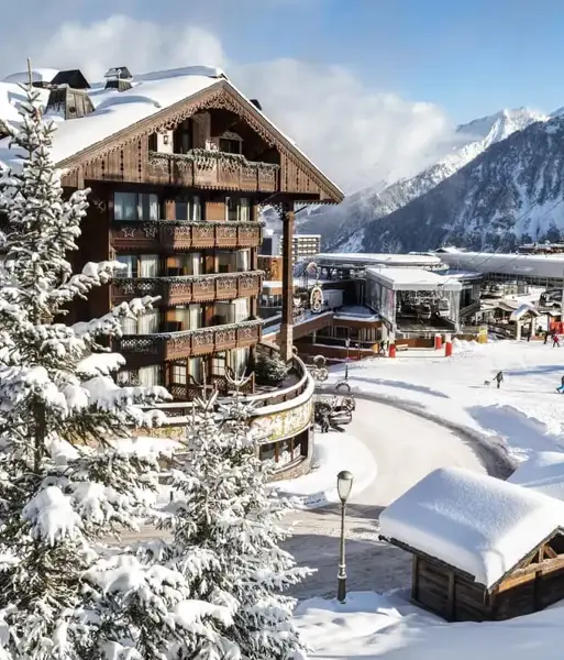 Hotel de la Loze, Courchevel 1850 (hotel) - Easy ski access