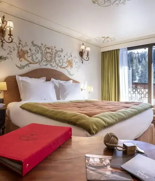 Hotel de la Loze, Courchevel 1850 (hotel) - Typical Superior room style