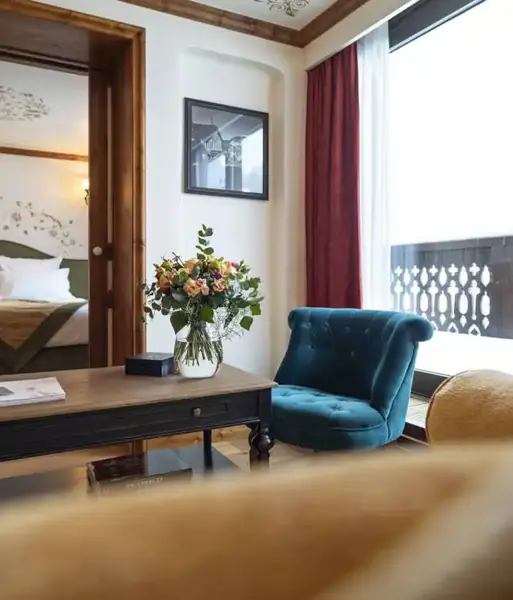 Hotel de la Loze, Courchevel 1850 (hotel) - Typical room style