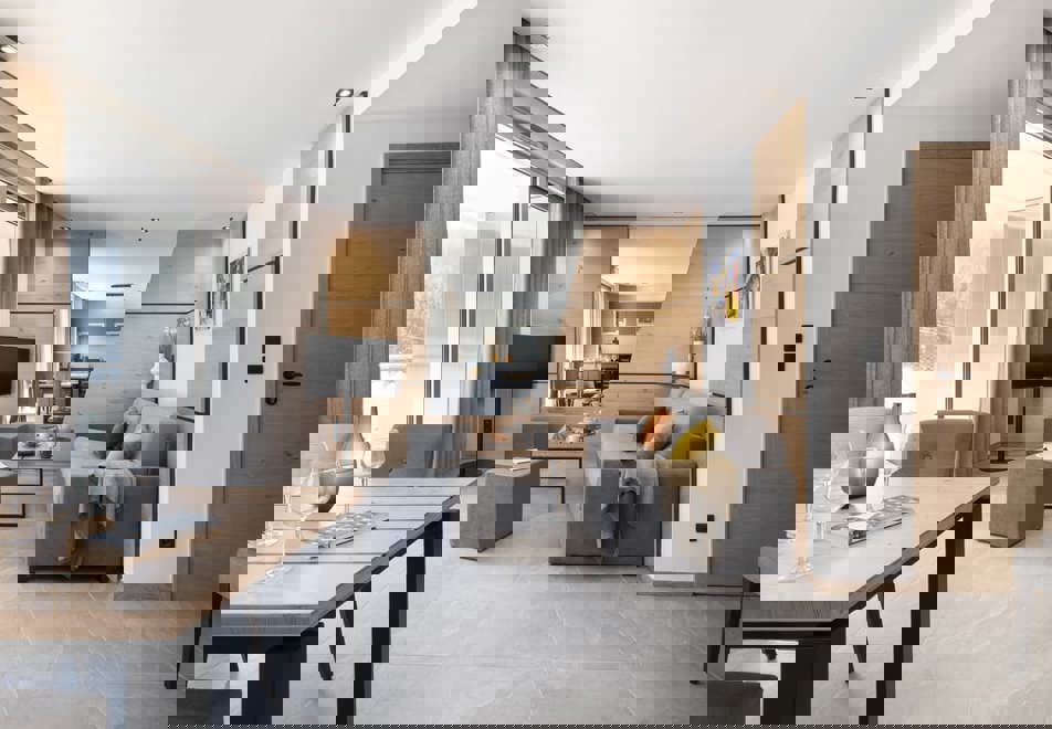Alhena, Flaine (self catered apartments) - Typical apartment style
