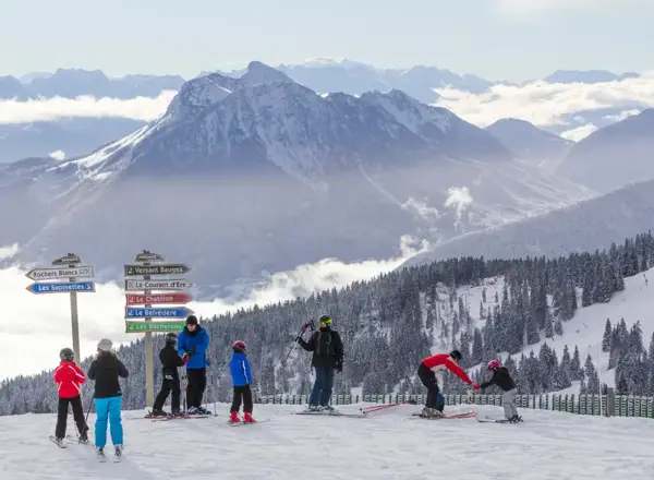 Semnoz ski resort nr Annecy