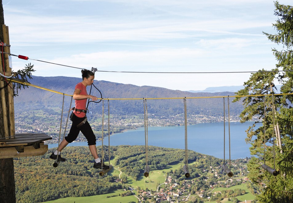 Lake Annecy - High ropes