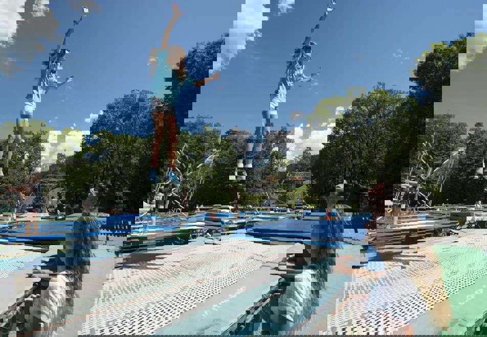Le Grand Bornand village - Trampolines