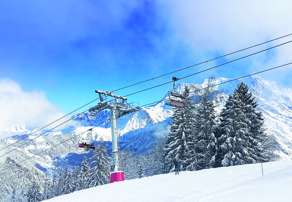 St Gervais ski slopes (©STBMA)