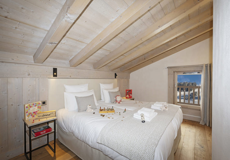 Hameau de l'Ours, Manigod (self catered apartments) - Typical 2 bedroom duplex style
