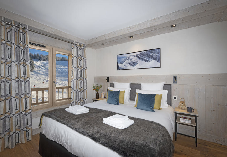 Hameau de l'Ours, Manigod (self catered apartments) - Typical 1 bedroom style