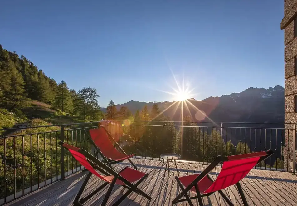 Terminal Neige Refuge du Montenvers, Chamonix (hotel) - Terrace