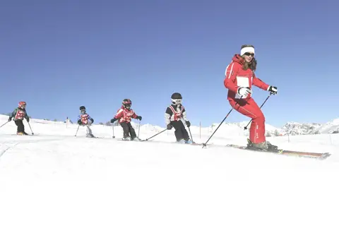 ESF 2 Alpes Lesson