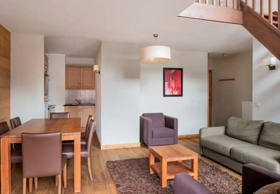 Les Portes du Mont Blanc, Vallorcine (self catered apartments) - Typical 2 bed duplex apartment style