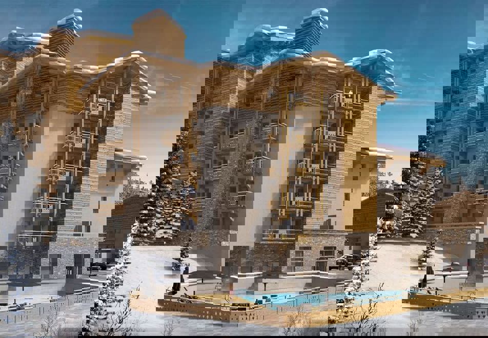 l'Ecrin de Vars, Vars (self catered apartments) - Artists impression