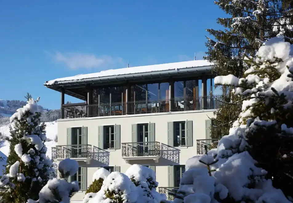 Grand Hotel Soleil d'Or, Megeve (hotel) - Roof top bar