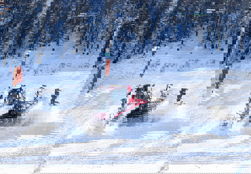 Serre Chevalier snow plough